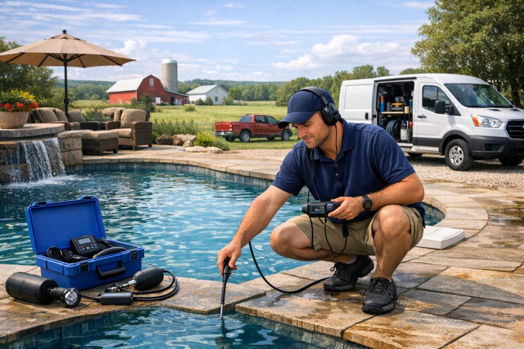 Experienced Professionals for Pool Leak Detection & Repair in Bug Tussle, Oklahoma