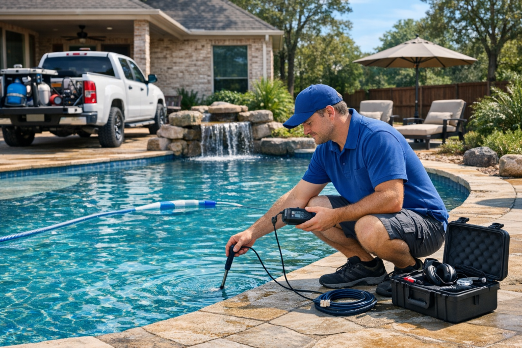 Expert Pool Leak Detection & Repair Services in Bullard, Texas