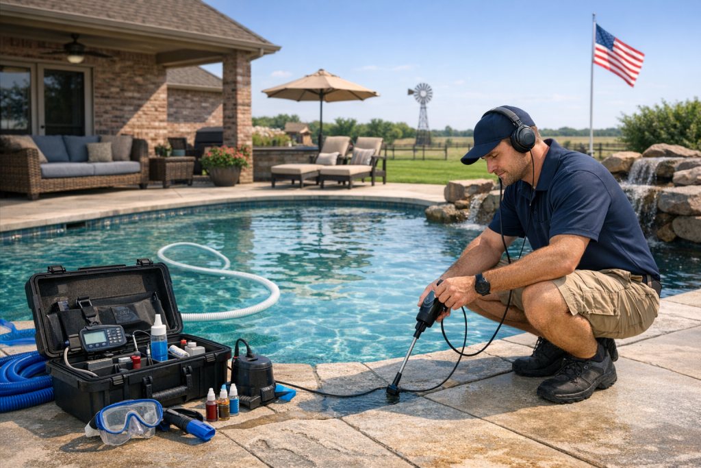 Expert Pool Leak Detection & Repair Services in Elgin, Oklahoma