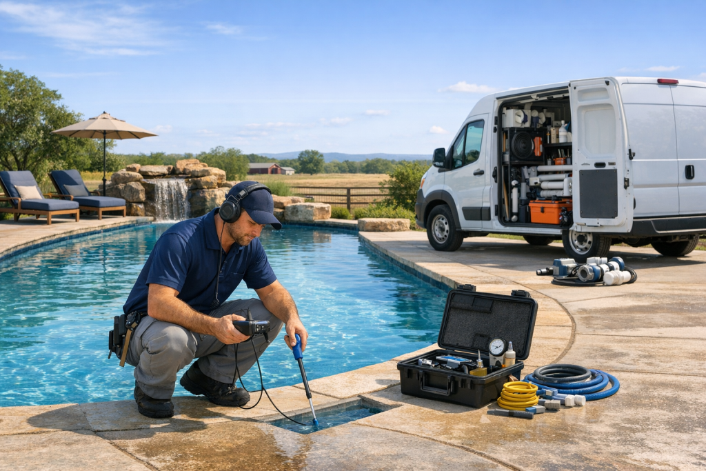 Expert Pool Leak Detection & Repair Services in Penelope, Texas
