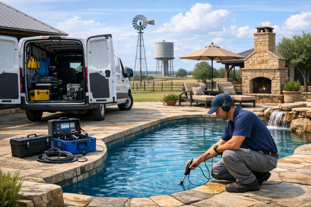 Expert Pool Leak Detection & Repair Services in Rochelle, Texas