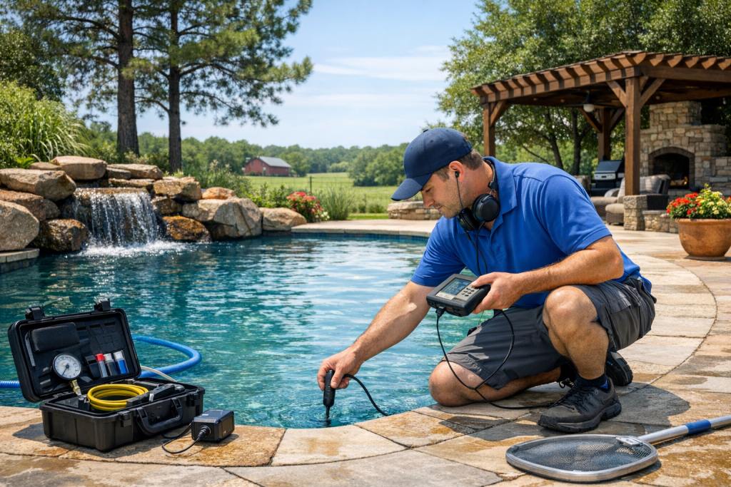 Expert Solutions for Pool Leak Detection & Repair in Hodgen, Oklahoma