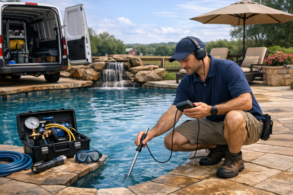 Expert Solutions for Pool Leak Detection & Repair in Reagan, Oklahoma