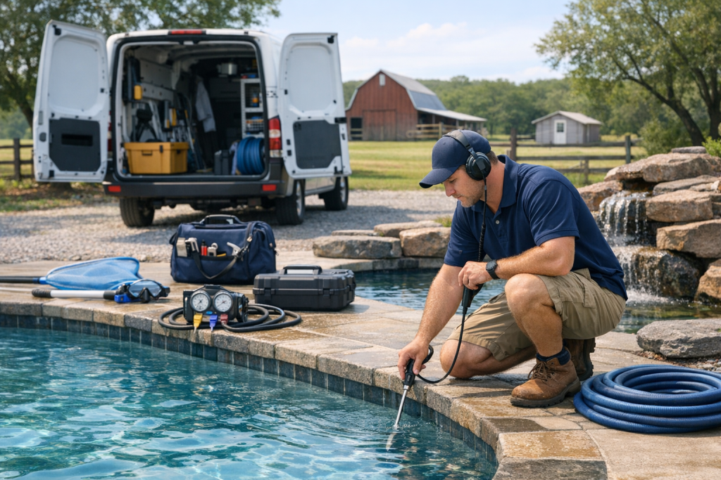 Expert Solutions for Pool Leak Detection & Repair in Scipio, Oklahoma