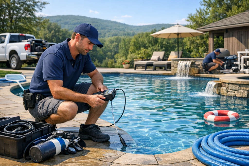 Fast & Reliable Pool Leak Detection & Repair in Acorn, Arkansas