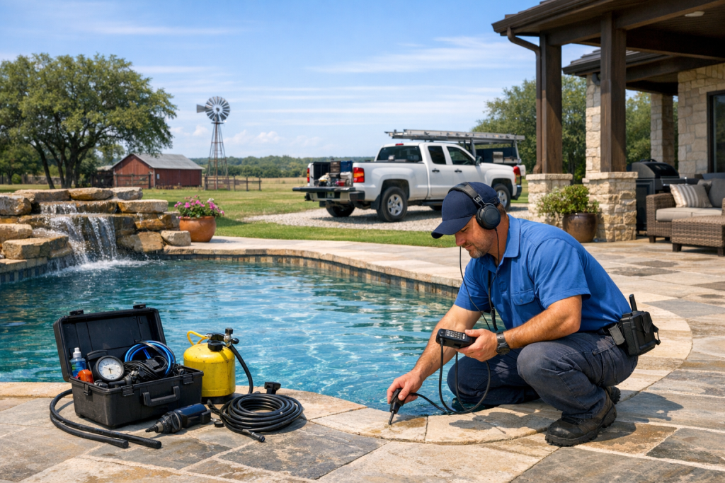 Fast & Reliable Pool Leak Detection & Repair in Carbon, Texas