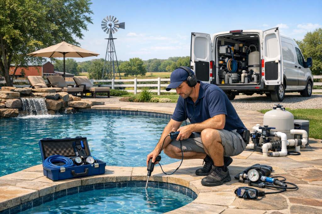 Fast & Reliable Pool Leak Detection & Repair in Dixon, Oklahoma