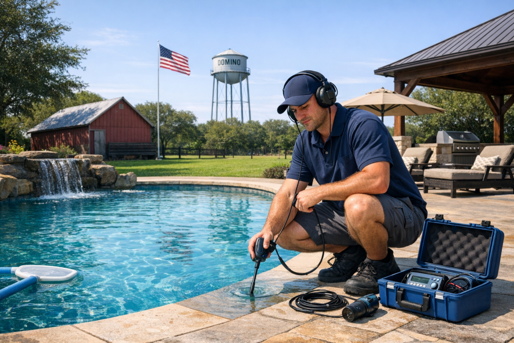 Fast & Reliable Pool Leak Detection & Repair in Domino, Texas