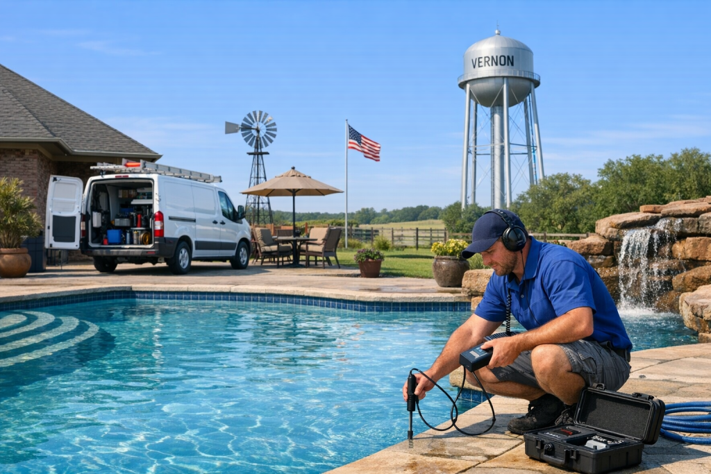 Fast & Reliable Pool Leak Detection & Repair in Vernon, Oklahoma
