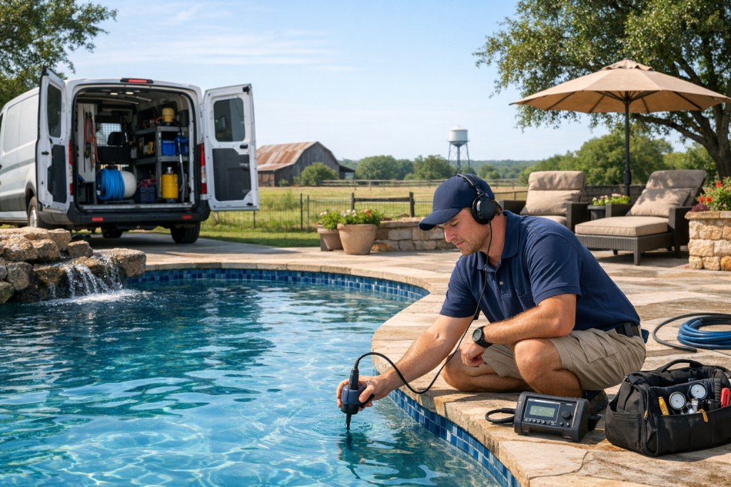Full-Service Pool Leak Detection & Repair in Bynum, Texas