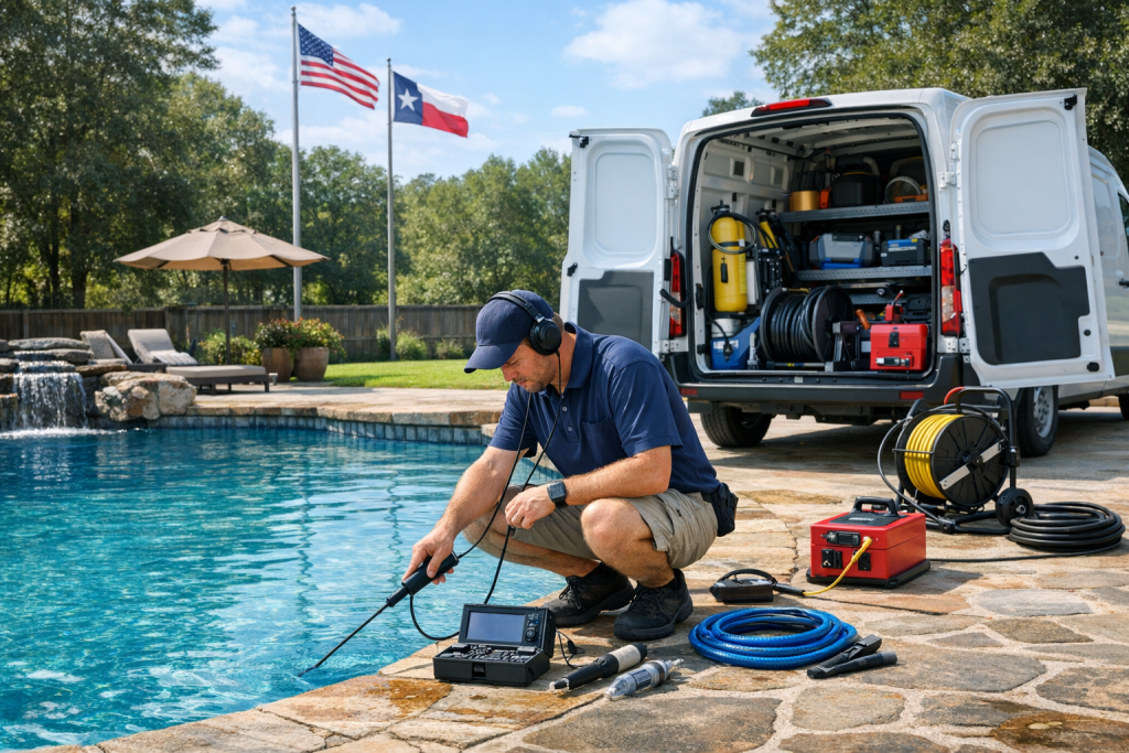 Full-Service Pool Leak Detection & Repair in Carthage, Texas