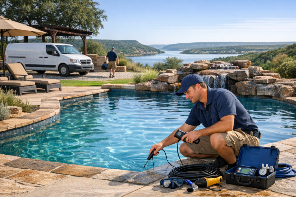 Full-Service Pool Leak Detection & Repair in Graford, Texas
