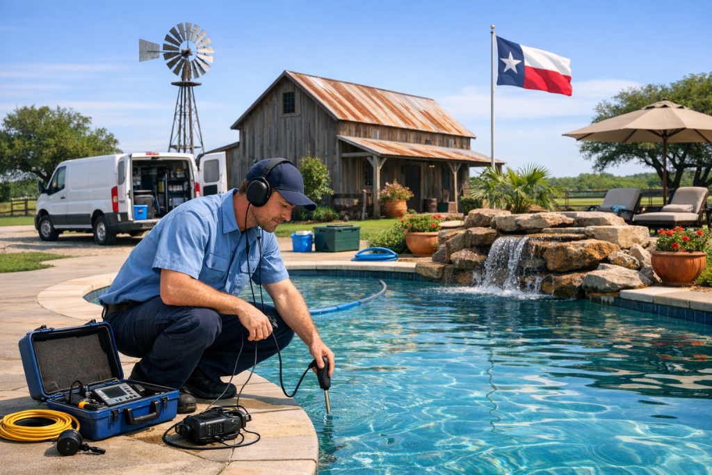 Full-Service Pool Leak Detection & Repair in Lamkin, Texas