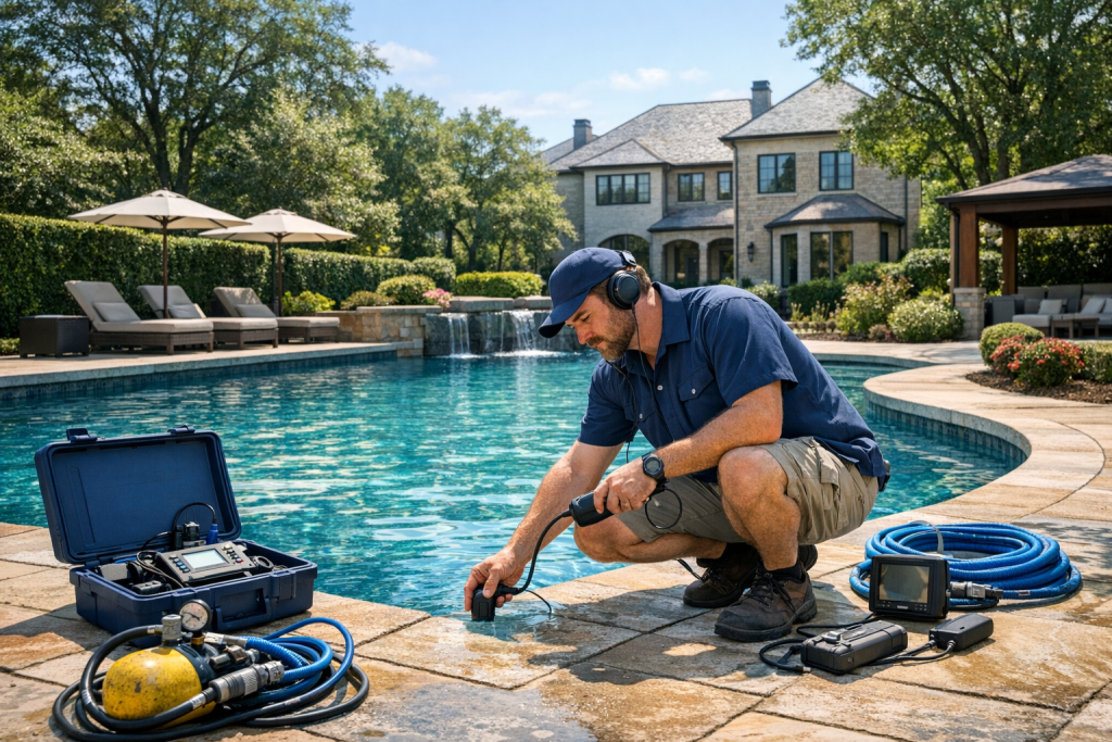 Full-Service Pool Leak Detection & Repair in River Oaks, Texas
