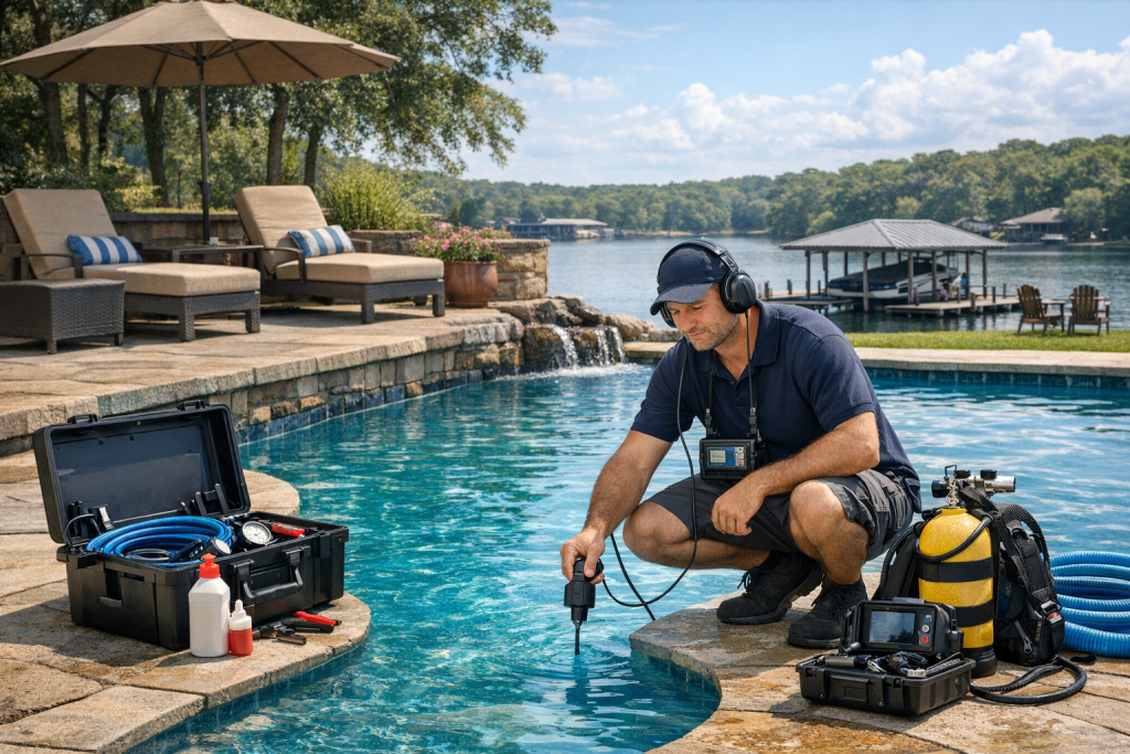 Full-Service Pool Leak Detection & Repair in Sunrise Shores, Texas