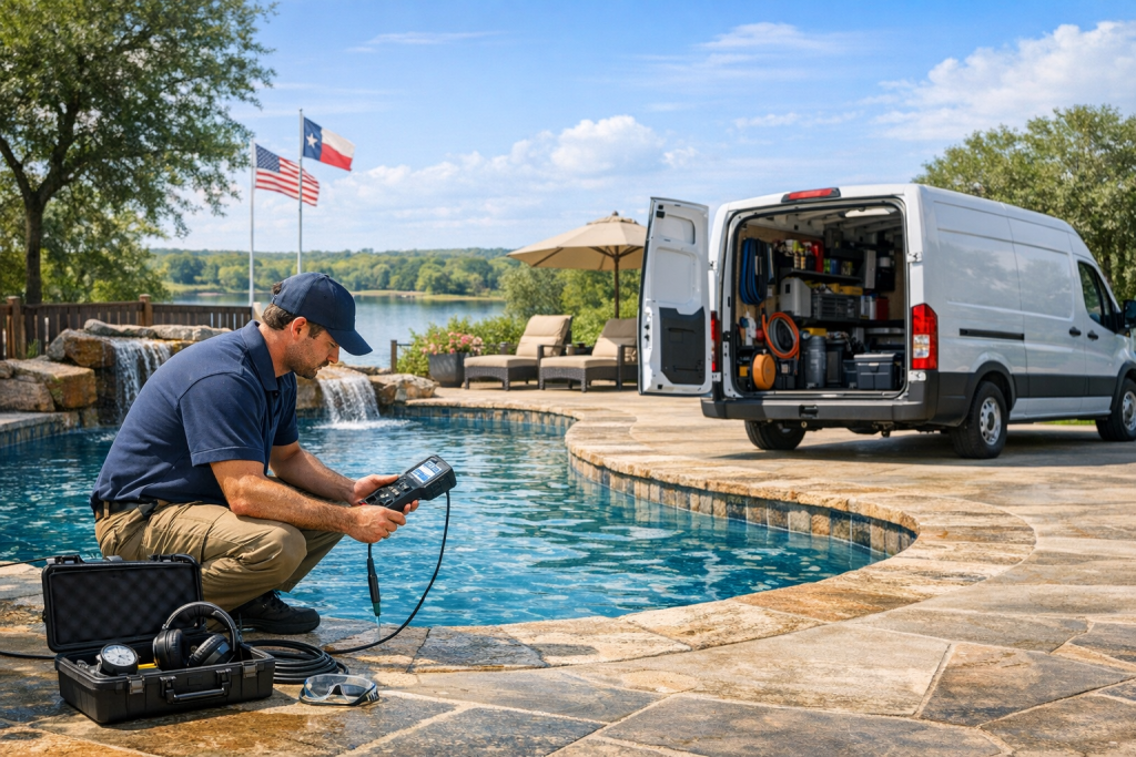 Helping Property Owners with Pool Leak Detection & Repair in Emory, Texas