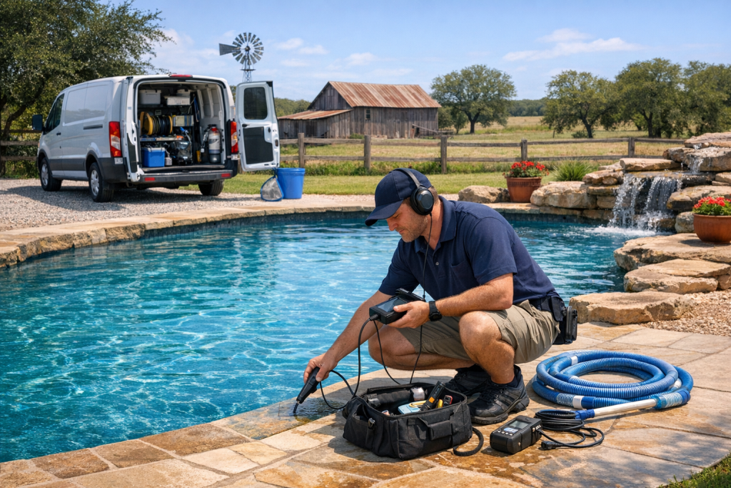 High-Quality Pool Leak Detection & Repair in Blanket, Texas