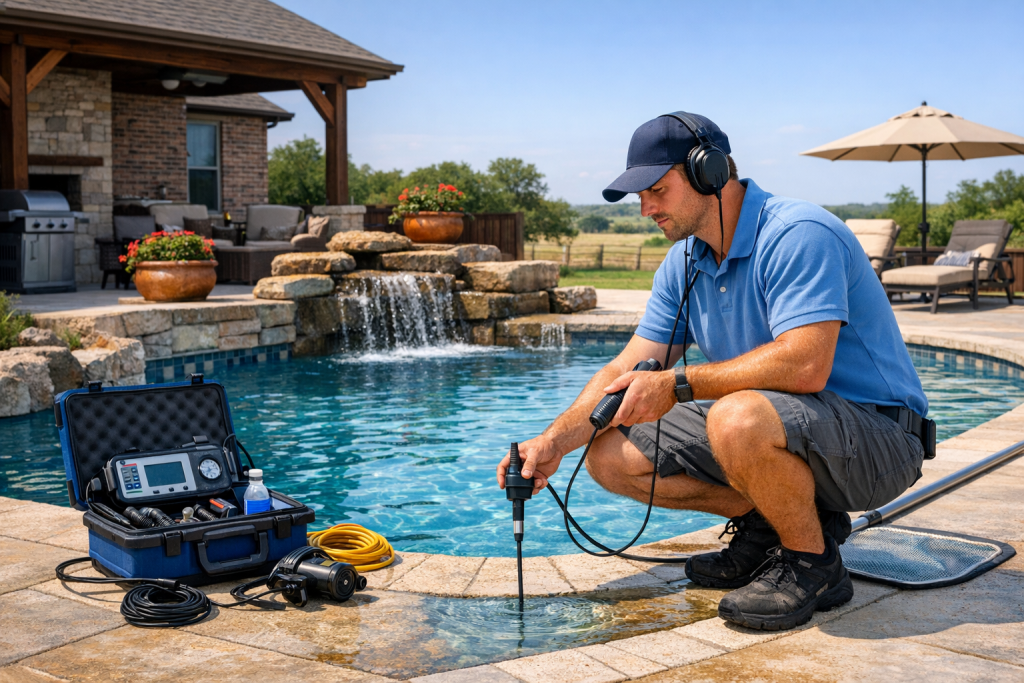 High-Quality Pool Leak Detection & Repair in Bowie, Texas