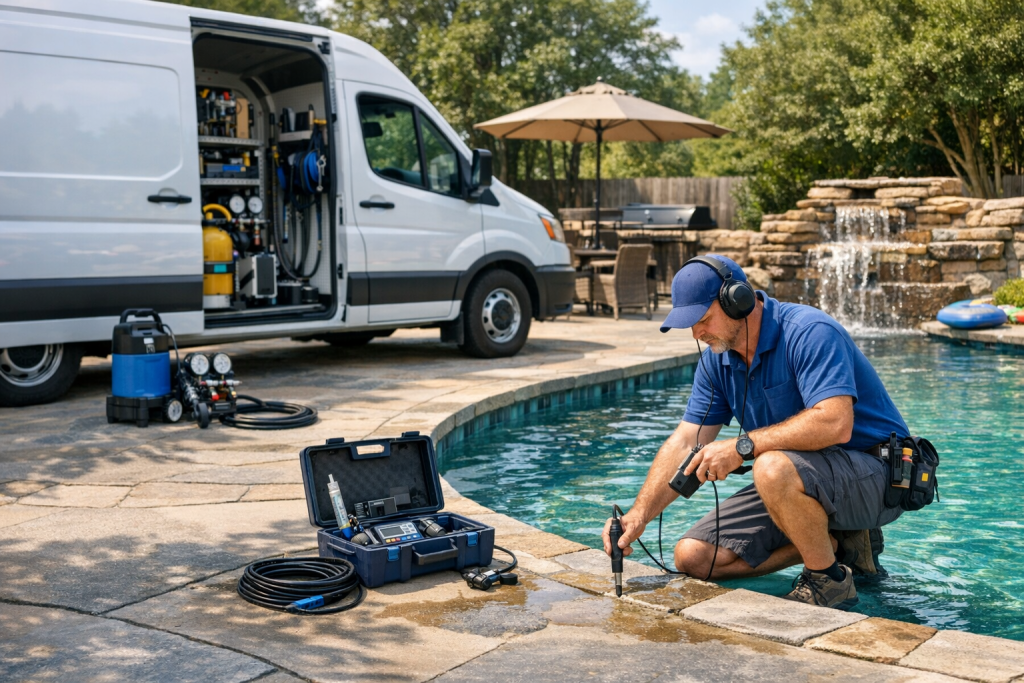 High-Quality Pool Leak Detection & Repair in Burlington, Texas