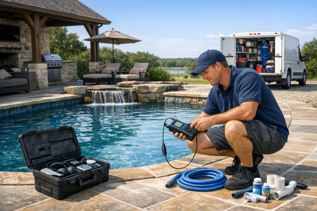High-Quality Pool Leak Detection & Repair in Chico, Texas