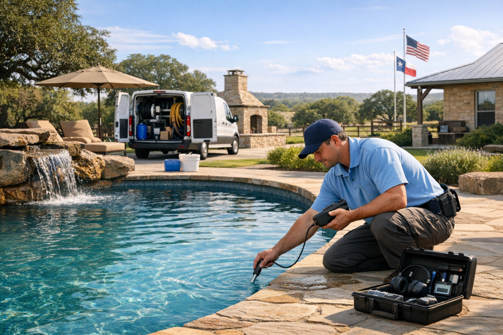 High-Quality Pool Leak Detection & Repair in Double Horn, Texas