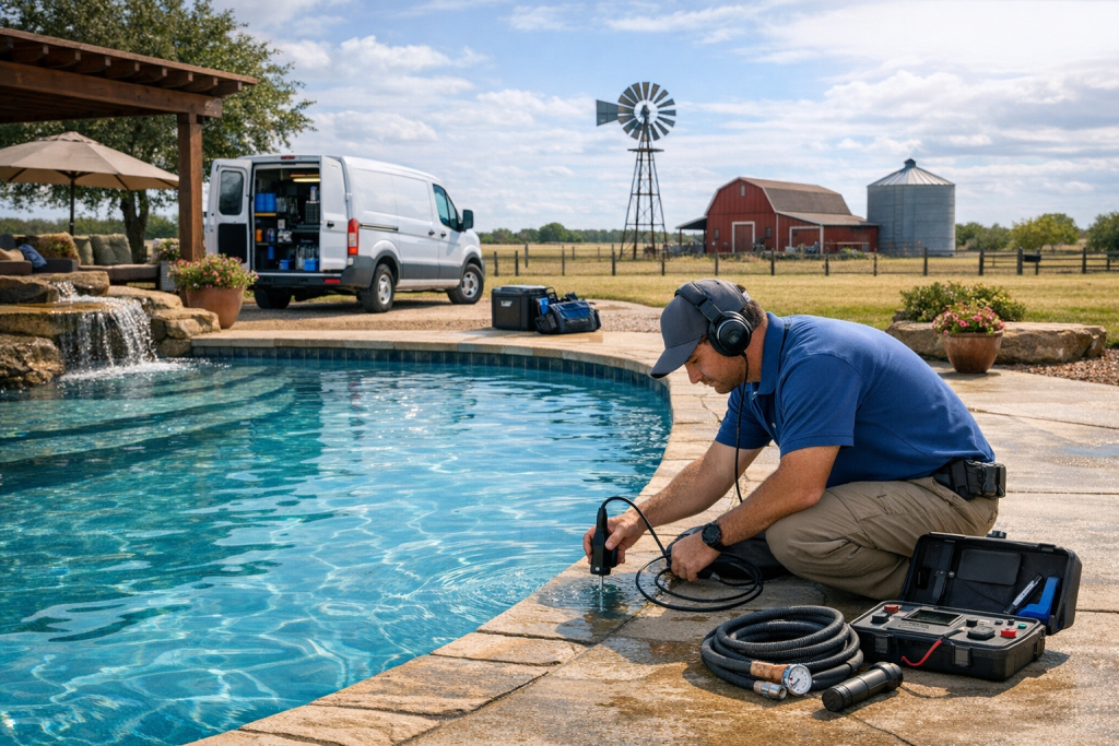 High-Quality Pool Leak Detection & Repair in Goree, Texas