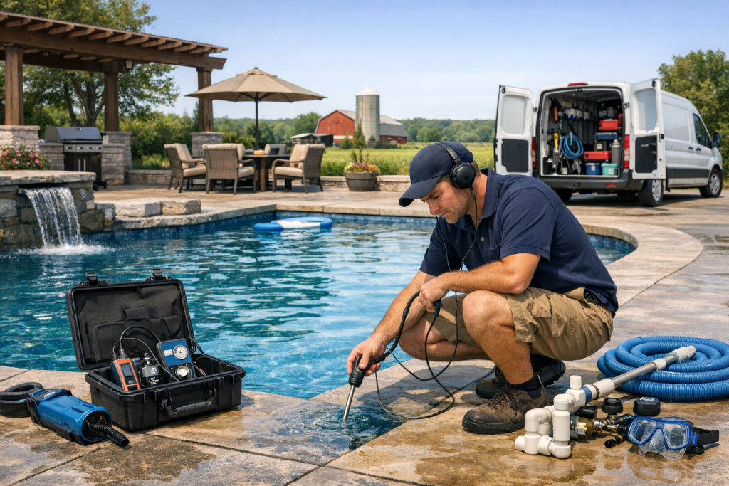 High-Quality Pool Leak Detection & Repair in Gowen, Oklahoma