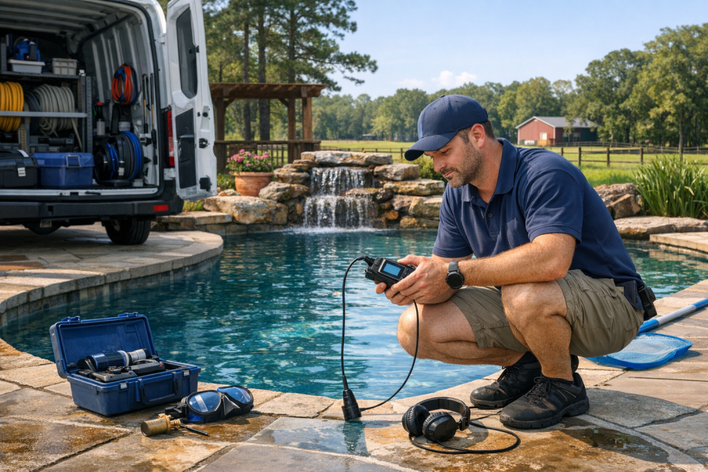 High-Quality Pool Leak Detection & Repair in Jacksonville, Texas