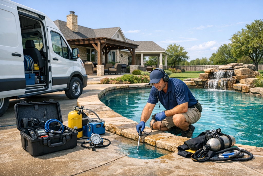 High-Quality Pool Leak Detection & Repair in Lucas, Texas