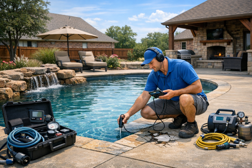 High-Quality Pool Leak Detection & Repair in Shawnee, Oklahoma