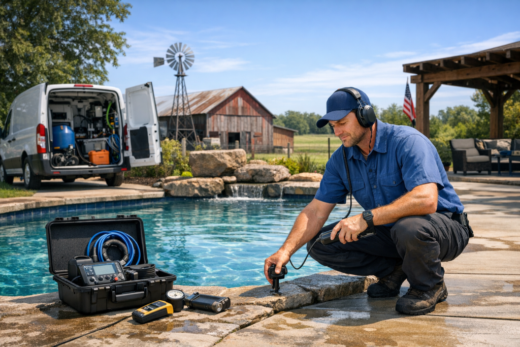 IXL, Oklahoma’s Choice for Pool Leak Detection & Repair