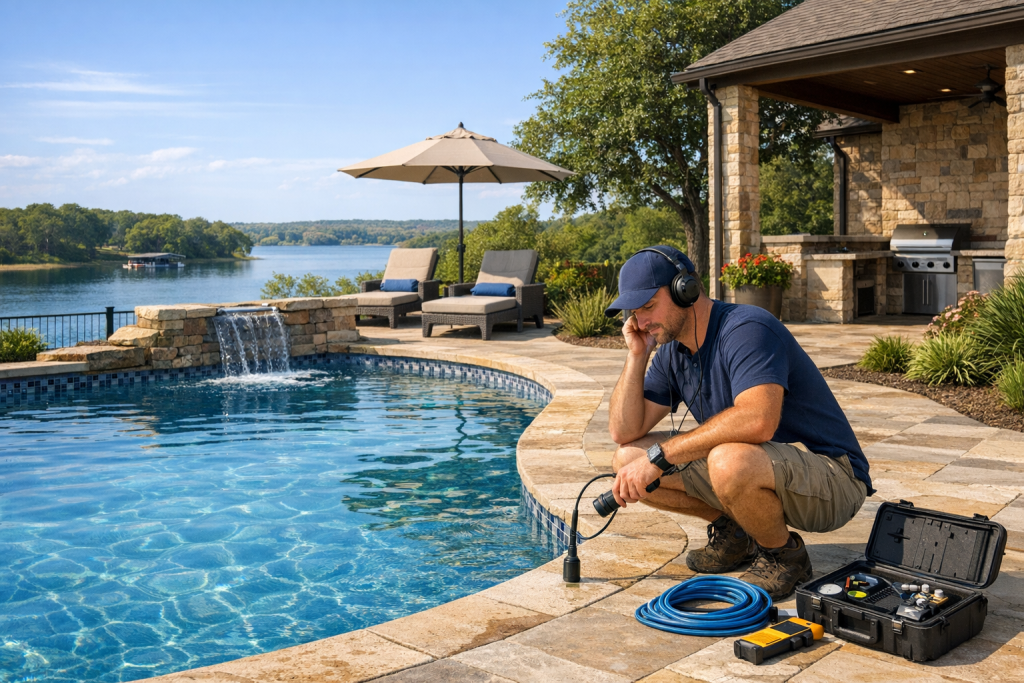 Kingston, Oklahoma’s Choice for Pool Leak Detection & Repair