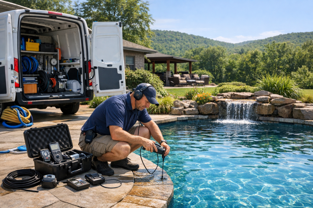 Local Experts Providing Pool Leak Detection & Repair in Grannis, Arkansas