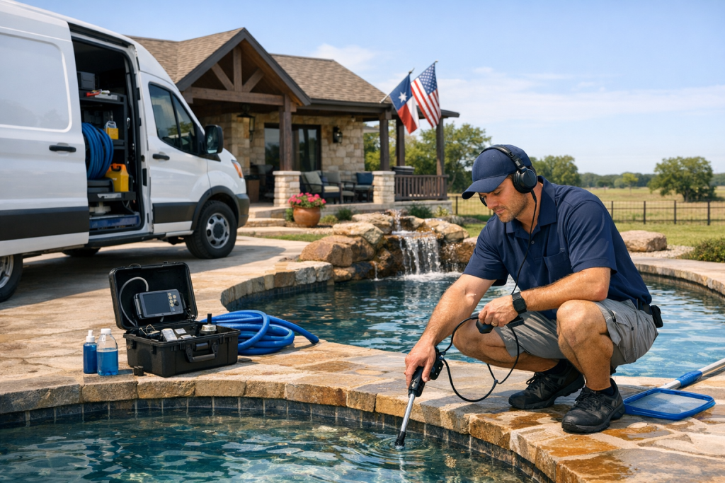 Local Experts Providing Pool Leak Detection & Repair in Joshua, Texas