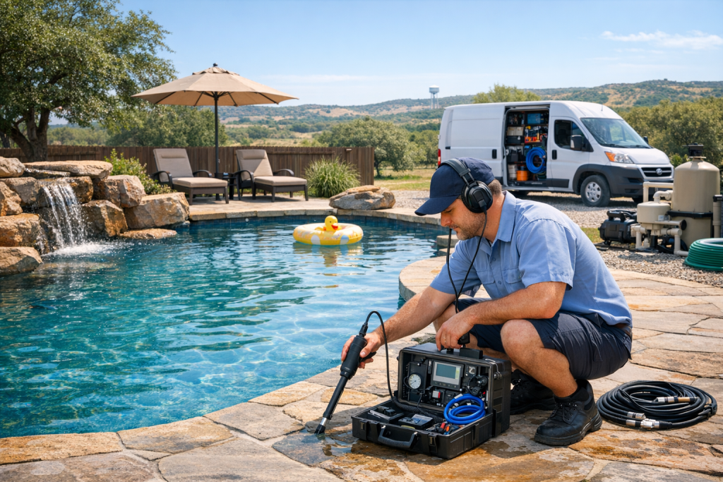 Local Experts Providing Pool Leak Detection & Repair in Llano, Texas