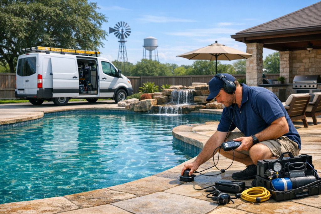 Local Experts Providing Pool Leak Detection & Repair in Rockdale, Texas