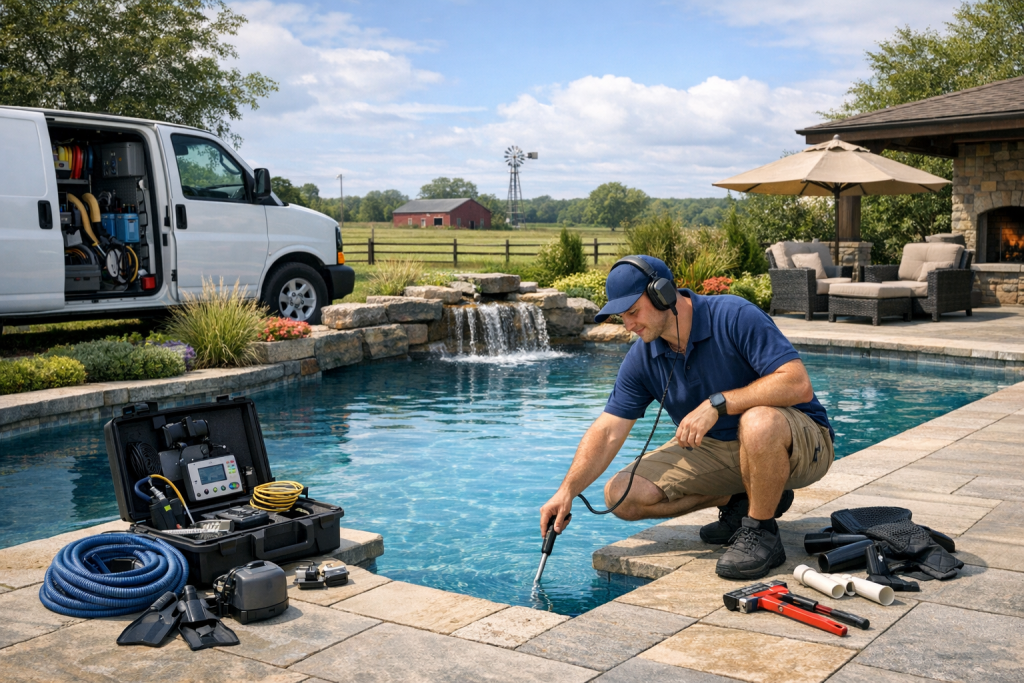 Local Pool Leak Detection & Repair Experts in Beggs, Oklahoma