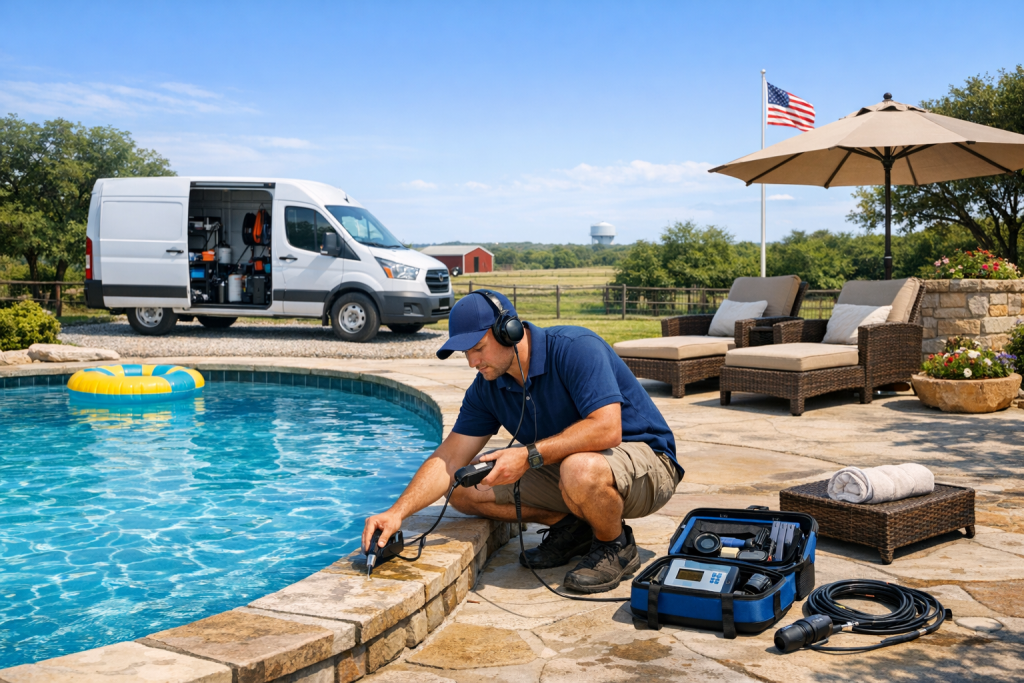 Local Pool Leak Detection & Repair Experts in Bennington, Oklahoma