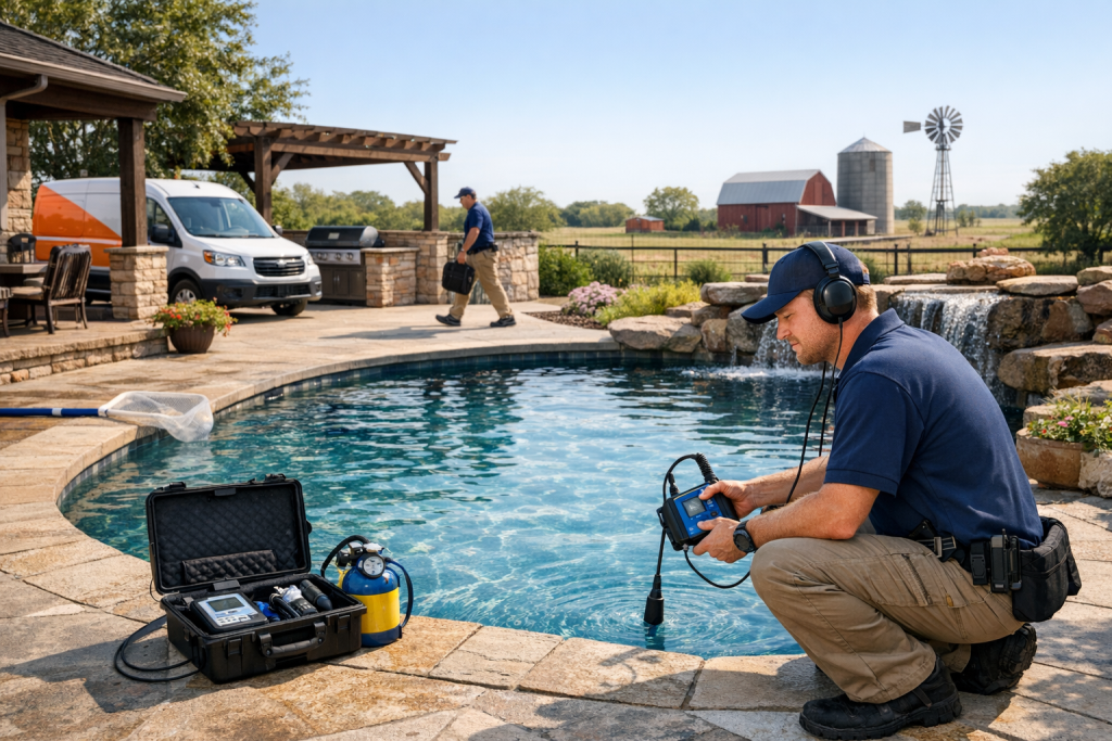 Local Pool Leak Detection & Repair Experts in Kingfisher, Oklahoma