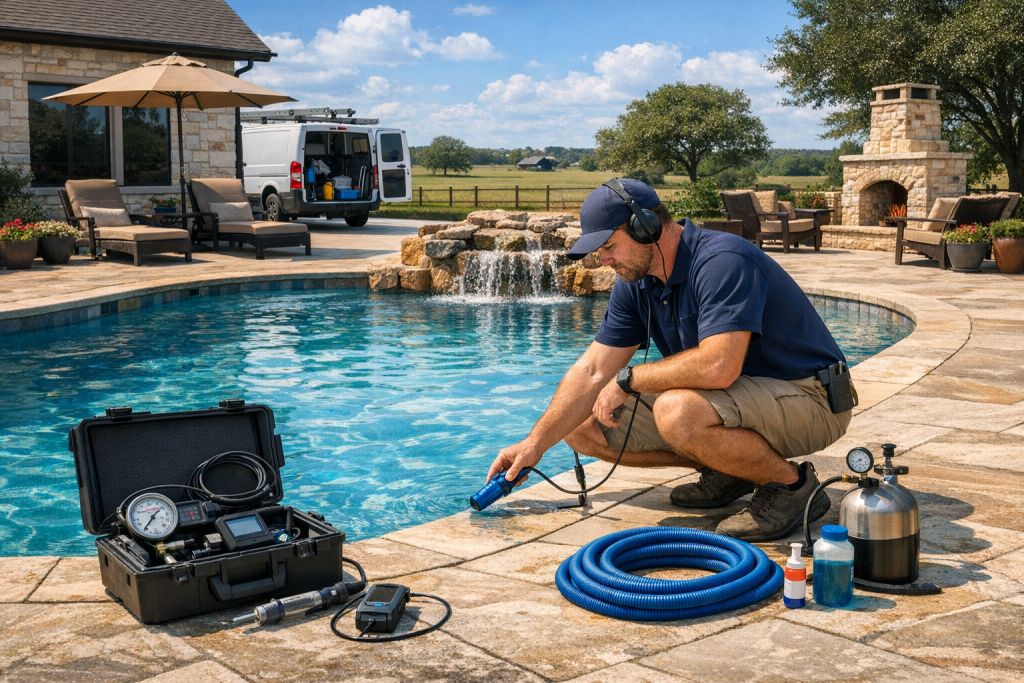 Local Pool Leak Detection & Repair Experts in Lexington, Texas