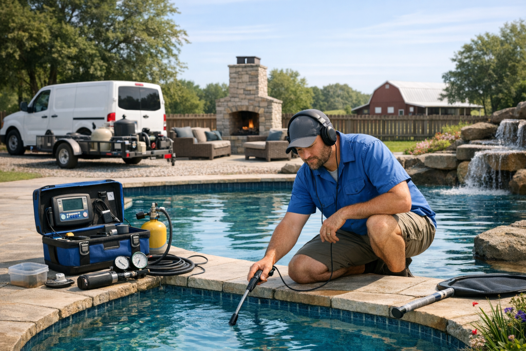 Local Pool Leak Detection & Repair Experts in Morris, Oklahoma