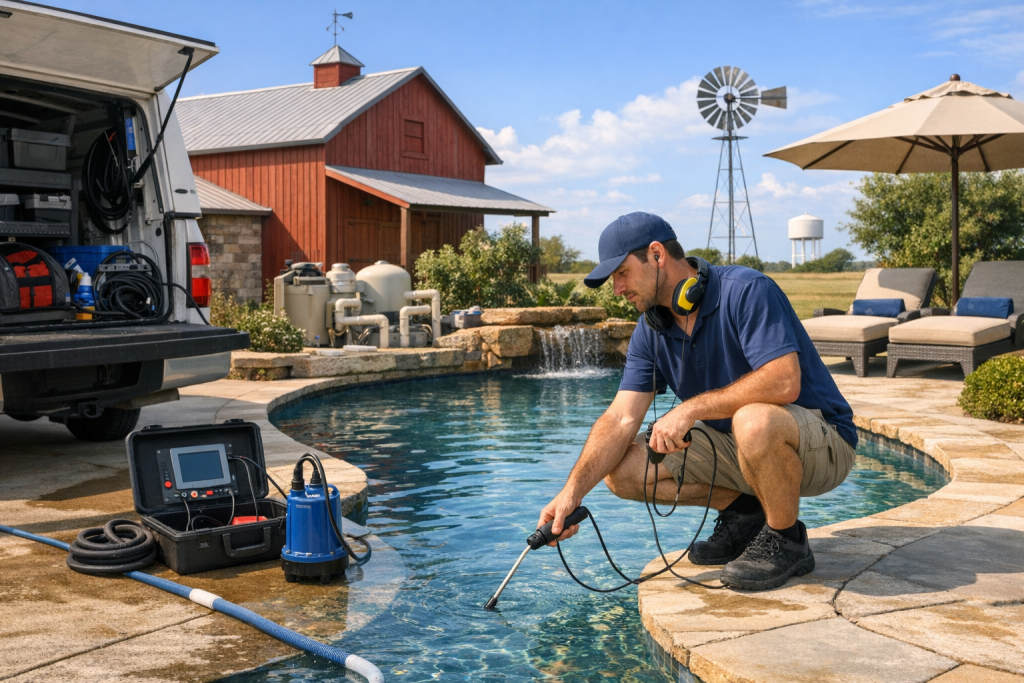 Local Pool Leak Detection & Repair Experts in Muenster, Texas