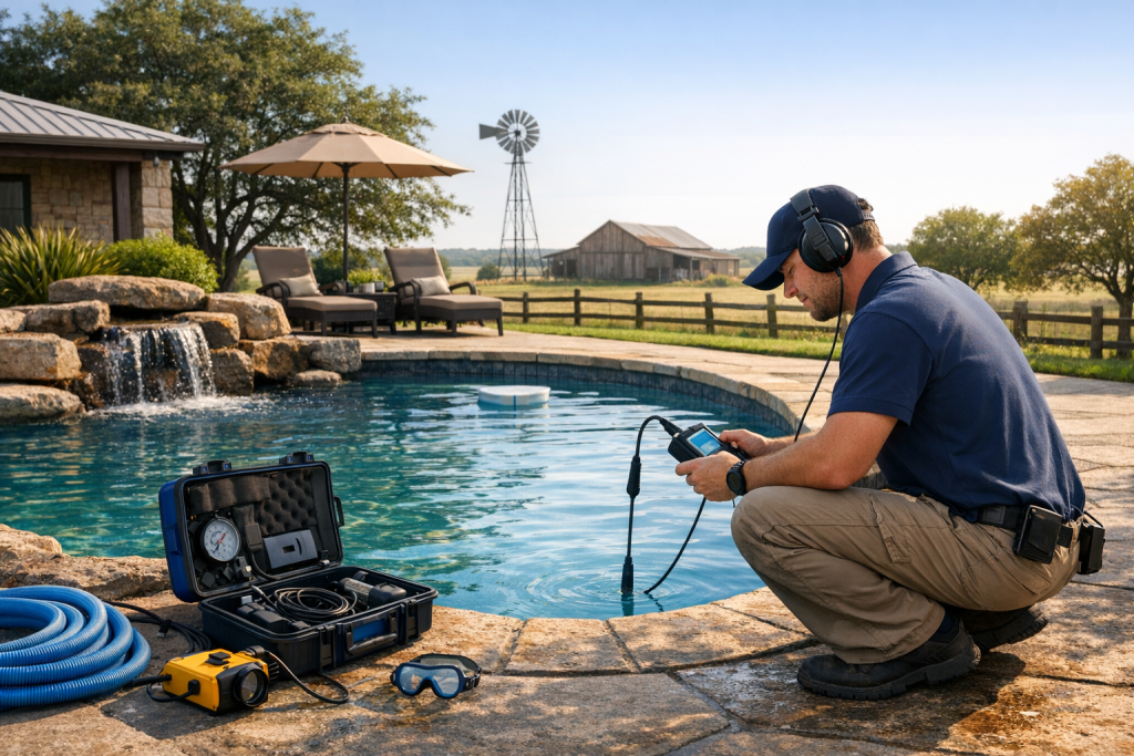 Local Pool Leak Detection & Repair Experts in Newcastle, Texas