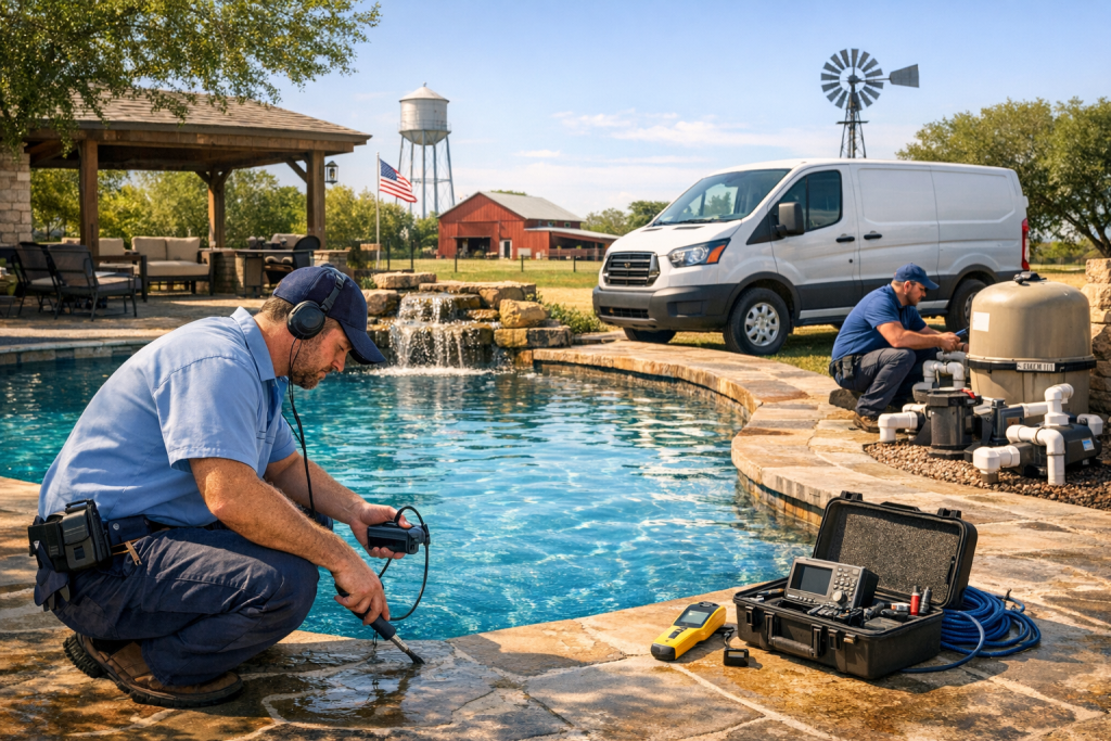 Local Pool Leak Detection & Repair Experts in Redwater, Texas