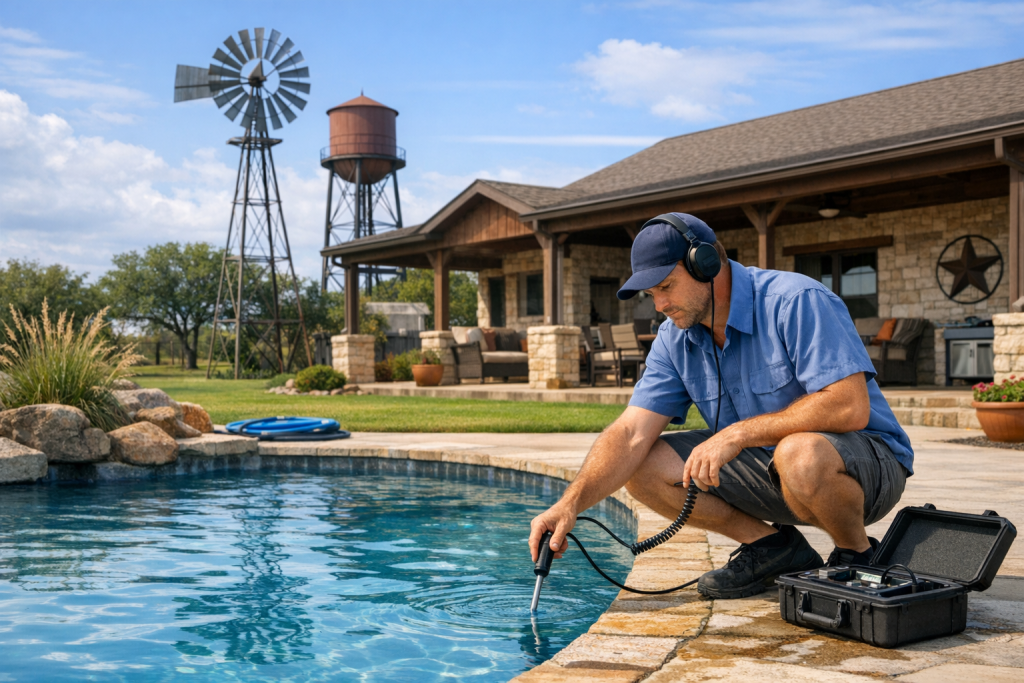 Local Pool Leak Detection & Repair Experts in Scotland, Texas
