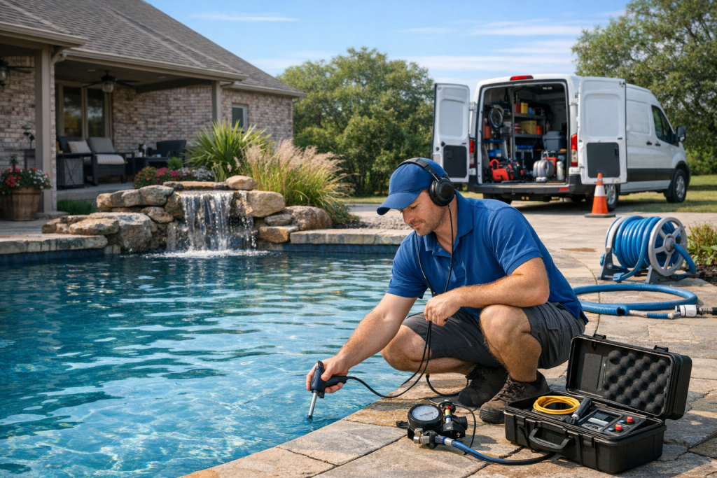 Local Professionals for Pool Leak Detection & Repair in Comanche, Oklahoma