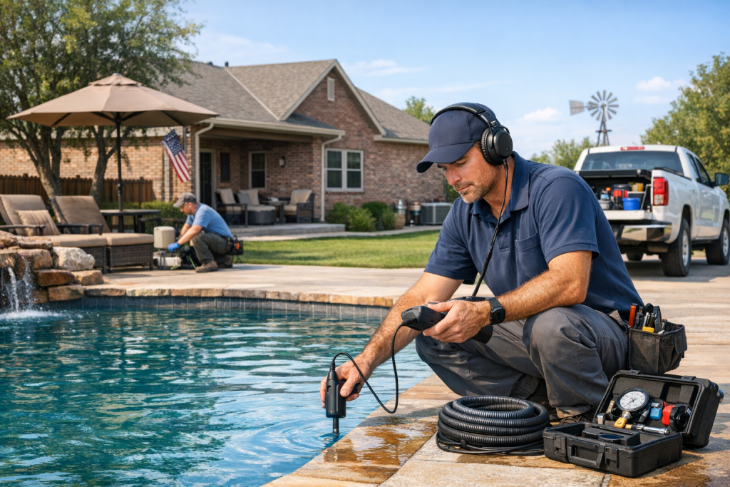 Local Professionals for Pool Leak Detection & Repair in New Cordell, Oklahoma
