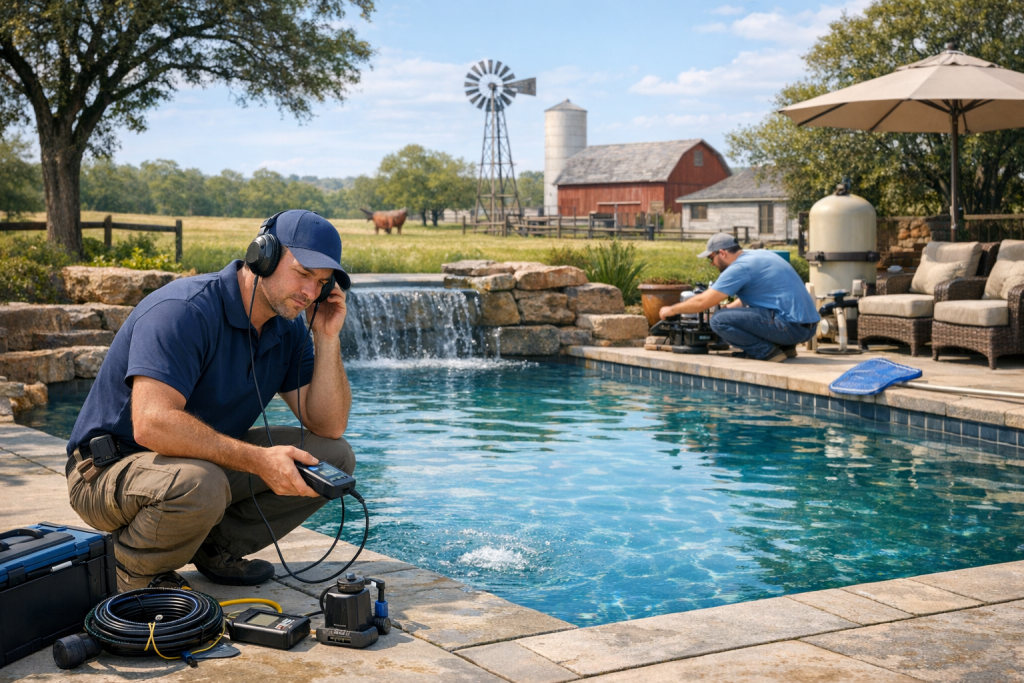 Local Professionals for Pool Leak Detection & Repair in Slick, Oklahoma