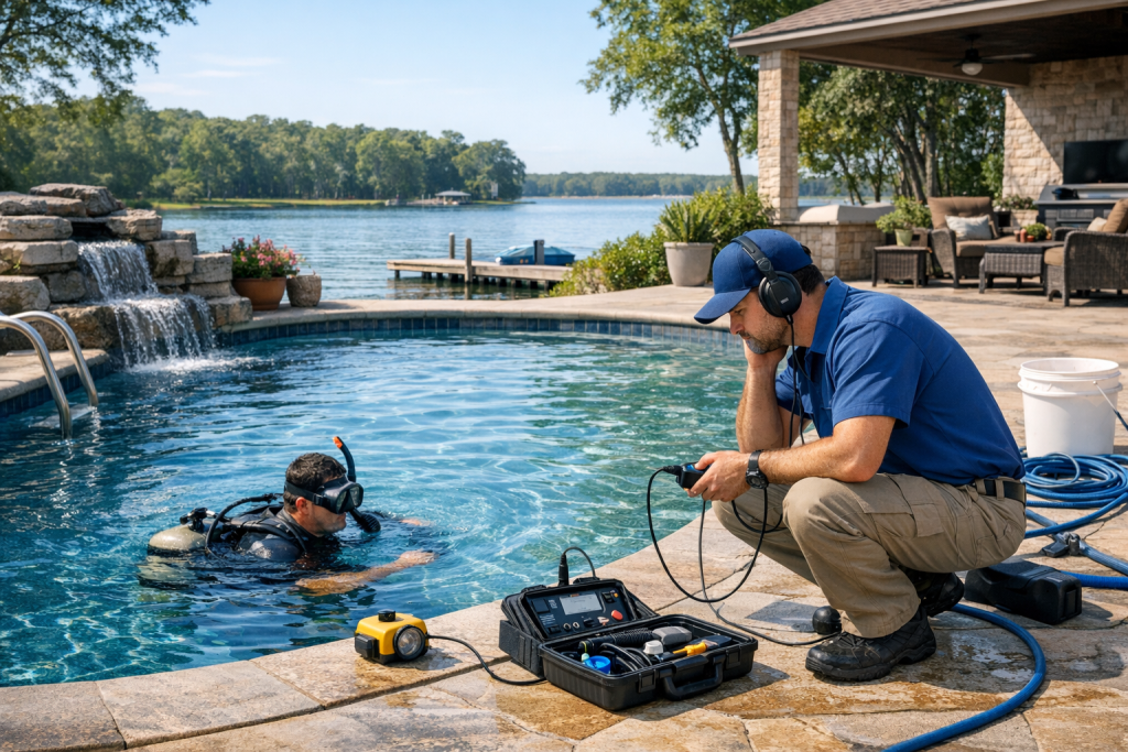 Local Professionals for Pool Leak Detection & Repair in Westwood Shores, Texas