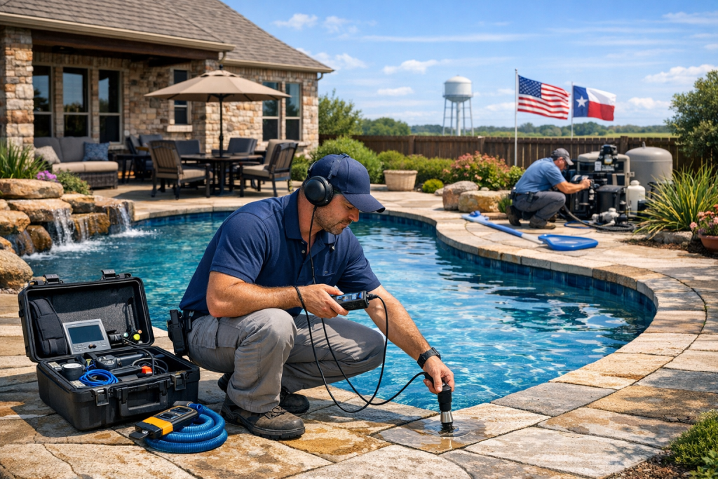New Hope, Texas Pool Leak Detection & Repair Specialists